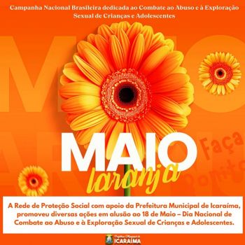 18 de Maio - Dia Nacional de Combate ao Abuso e à Exploração Sexual de Crianças e Adolescentes