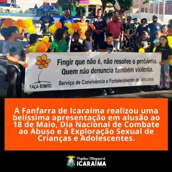 18 de Maio - Dia Nacional de Combate ao Abuso e à Exploração Sexual de Crianças e Adolescentes