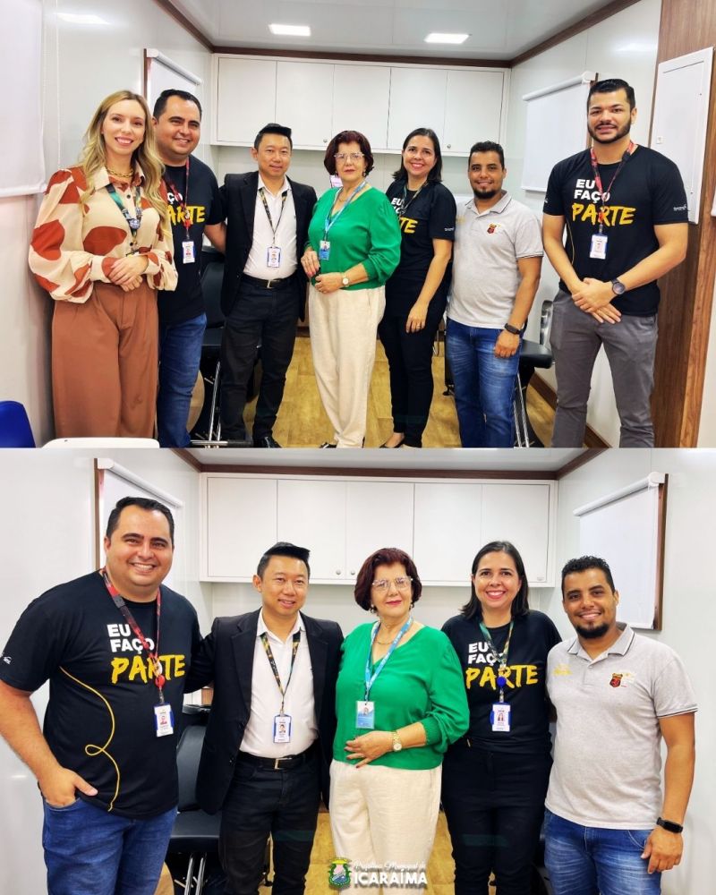 Entrega oficial das chaves da Carreta do SENAC de Moda e Beleza
