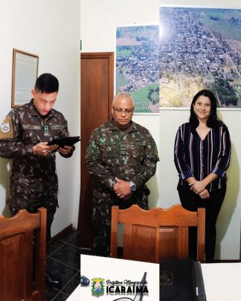 FOTOS - DEVAIR ASSUME PRESIDENCIA DA JUNTA MILITAR DE ICARAÍMA