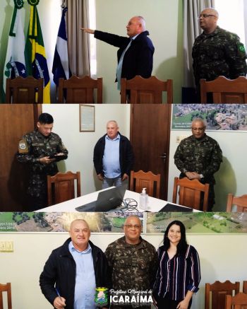 FOTOS - DEVAIR ASSUME PRESIDENCIA DA JUNTA MILITAR DE ICARAÍMA