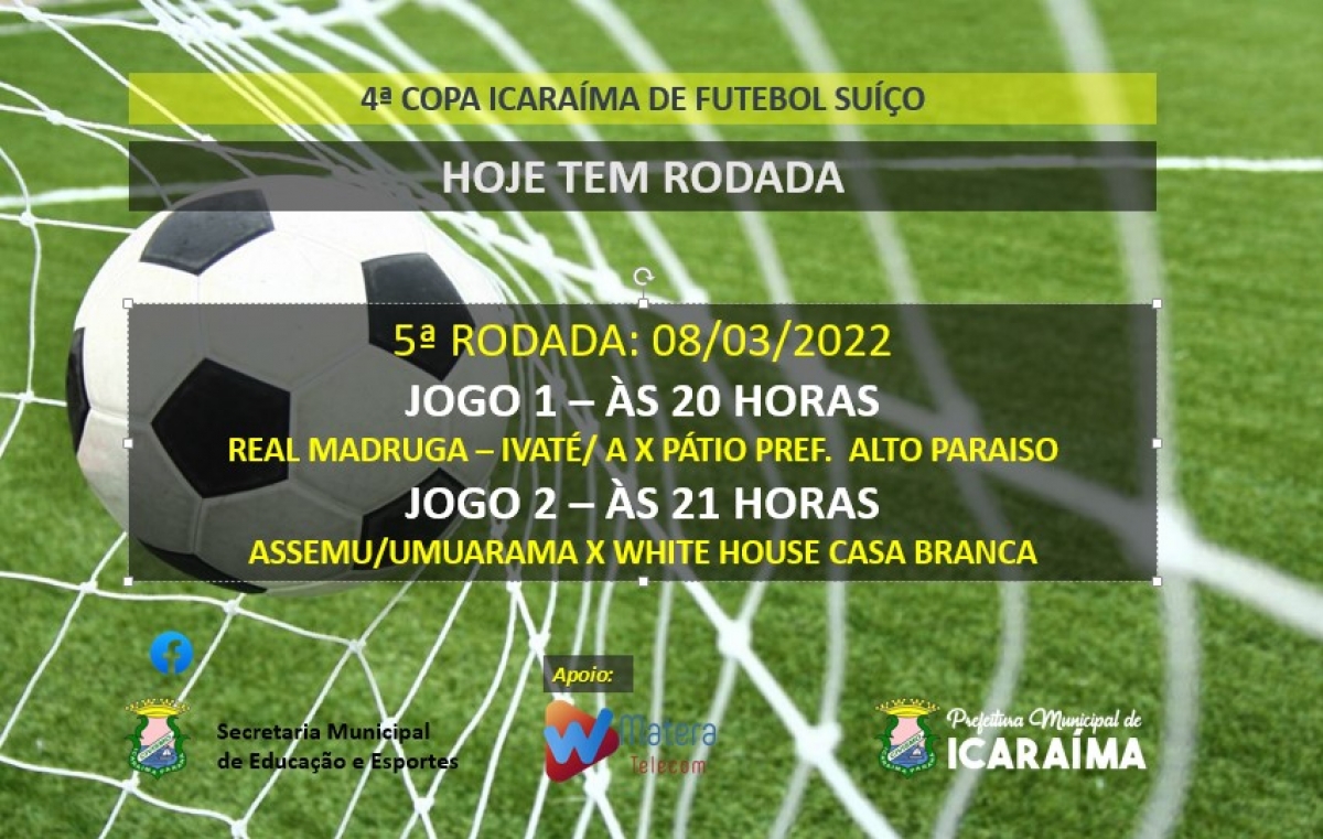 Hoje tem futebol! 