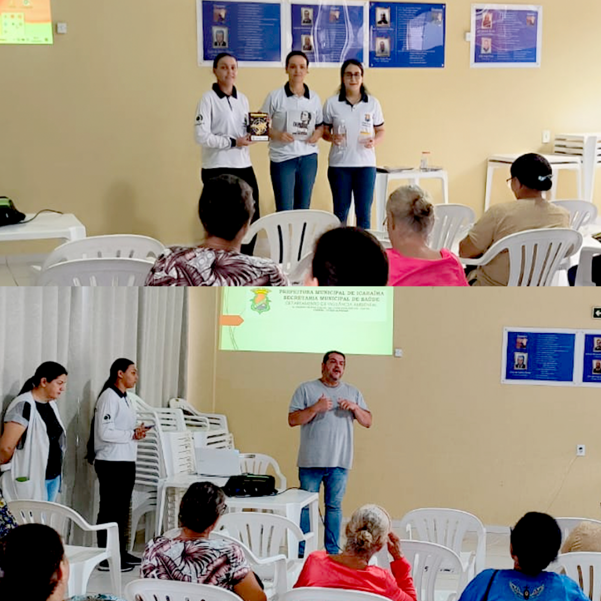 Saúde em Ação: Palestra do Hiperdia aborda prevenção e cuidados para hipertensos e diabéticos em Icaraíma
