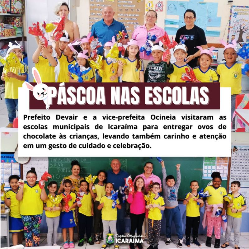 PÁSCOA NAS ESCOLAS