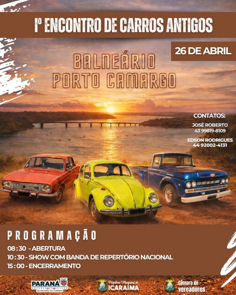 Iº ENCONTRO DE CARROS ANTIGOS