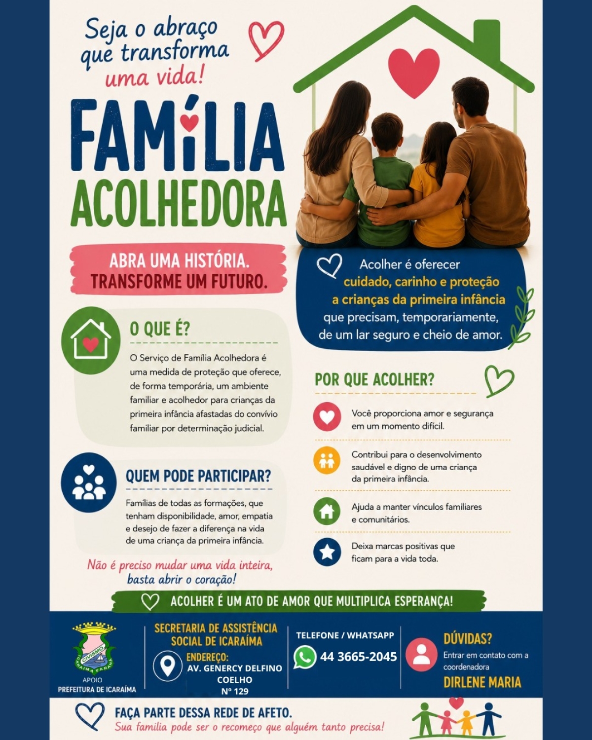 Serviço de Acolhimento em Família Acolhedora