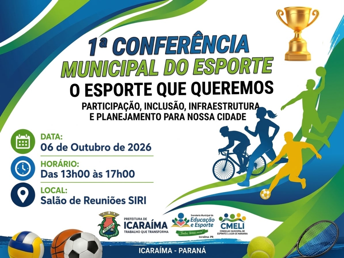 1º CONFERENCIA MUNICIPAL DO ESPORTE